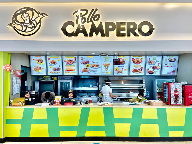 POLLO CAMPERO – Otro sitio más de Ciudad Comercial El Bosque sitios
